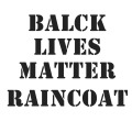 2020 Je ne peux pas respirer la pluie réutilisable Ponchos Eric Garner George Floyd pour les hommes et les femmes Black Lives Matter Eva Raincoat
